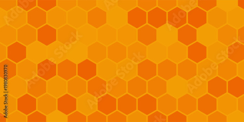 Seamless honeycomb pattern. Abstract honeycomb seamless pattern. Geometric hexagons background. Vector illustration,eps.10