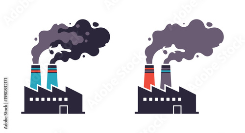 Environmental crisis Line art minimal graphic abstract vector