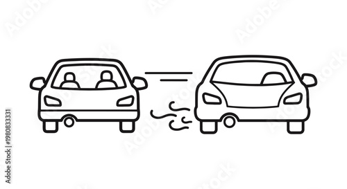 Dirty air Line art vector set creative abstract color