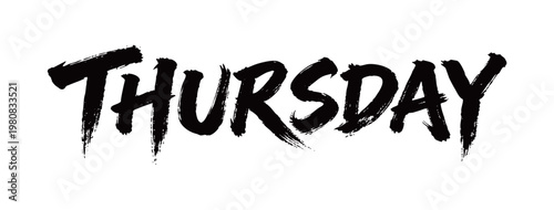 THURSDAY Handwriting