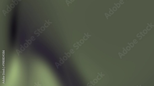 Abstract green and black blurred gradient background design