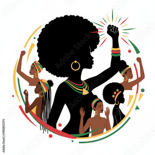 Black History Month Empowerment Art