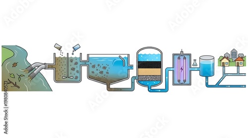 Water Treatment Process Concept