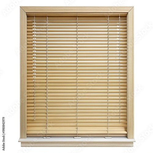 bamboo mat isolated on white