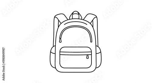 Backpack school bag pack luggage travel.