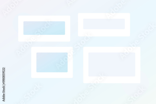 Modern AI SaaS dashboard interface background with gradient widgets and analytics panels professional admin UI vector template