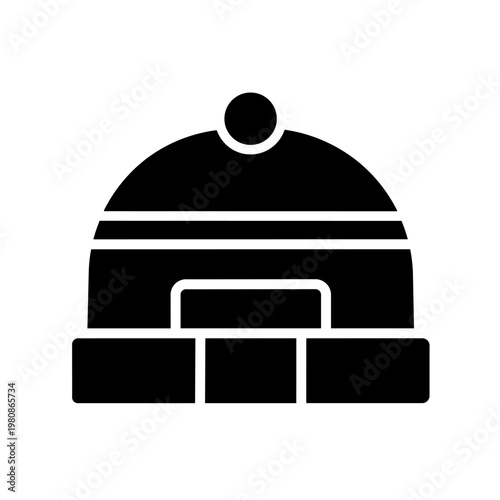 Beanie icon isolated sign symbol vector illustration - high quality vector icons	oh