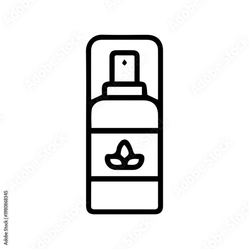 Cosmetic spray bottle