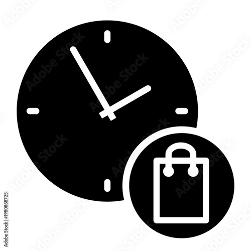 Shopping icon vector. Online shopping Illustration sign. Purchases symbol or logo.