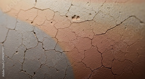 Photos Organic imperfect clay texture with uneven hand-formed surface, subtle cracks and natural dents