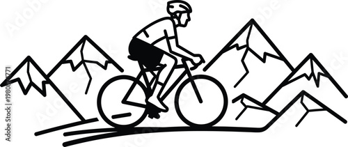 Fathers day gift ideas a cyclist dad enjoying mountain biking adventure perfect for active fathers