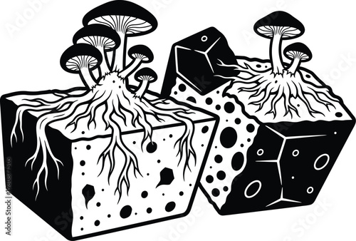 World environment day protecting biodiversity with sustainable ecosystems mushrooms and nature's resilience