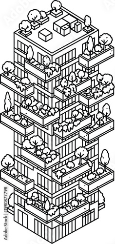 World environment day illustrating urban sprawl and the need for sustainable city planning for a greener future