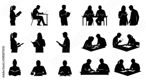 Dedicated individuals engrossed in knowledge acquisition, cultivating systematic design thinking crucial for mastering modern CAD principles and professional innovation