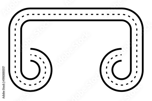 Sheet Metal Bending Flat Pattern with Bend Allowance Calculation (SVG)