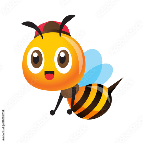 Bilde på lerret Cute bee