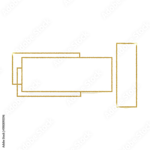 Elegant Gold Frame Collection for Wall Decor and Art Displays