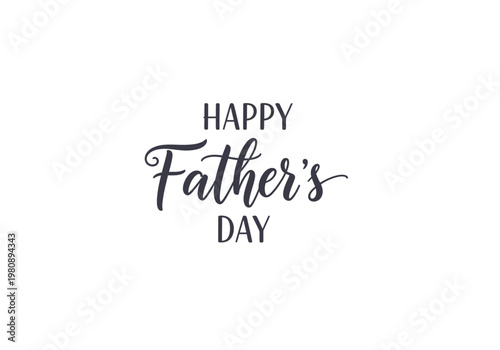 Happy father's day calligraphy a heartfelt greeting for celebrating paternal bonds