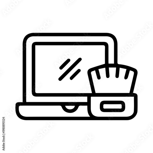 Makeup Powder Compact Brush