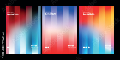 Color Spectrum Design eye-catching array of vertically oriented color gradients in vibrant hues. The overall composition creates a visual  of shades. 