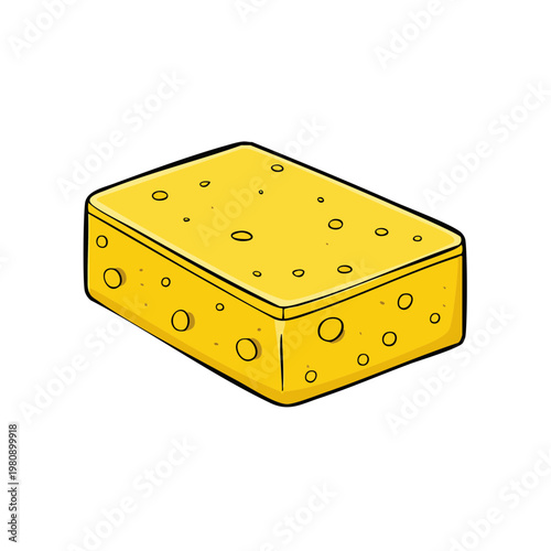 A Rectangular Yellow Sponge with Holes