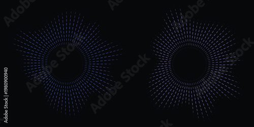 Intricate digital skull art a dark and mysterious cyberpunk portrait with glowing lines