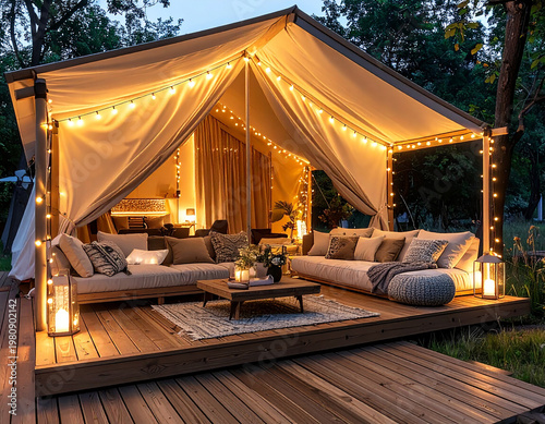 Golden Glamping Night