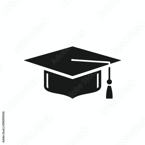 Graduation Cap Icon for Education and Academic Success