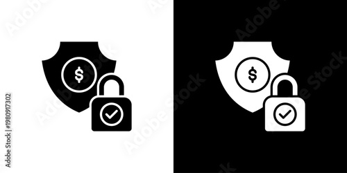 Security Icon Sheet Black And White