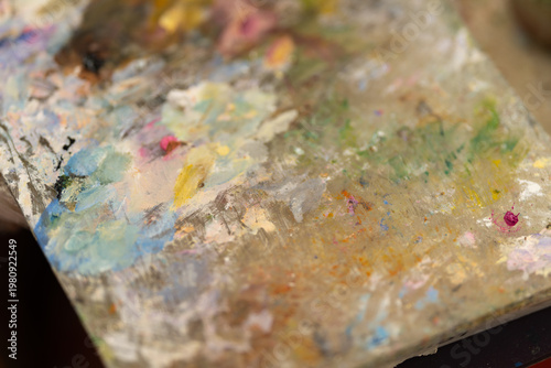 Foto Art color preparation