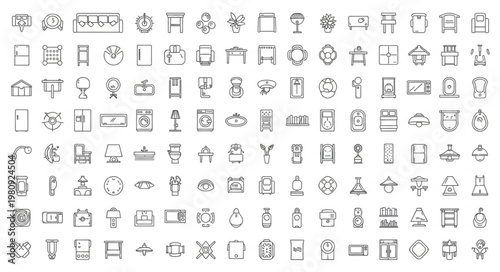 Collection of ancient hieroglyphic symbols and characters.