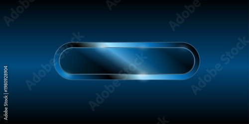 UI buttons pack. Dynamic futuristic action button with sleek blue gradient and motion-inspired shape. Designed for primary actions in modern apps and interfaces. 