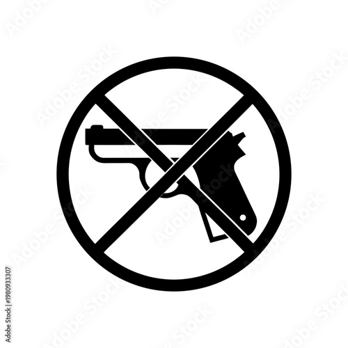 Red Prohibition Sign Circle With Diagonal Line SVG