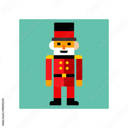 Nutcracker Soldier Christmas SVG Vector