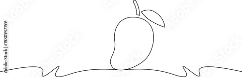 A minimalist line drawing of a simple apple with a leaf on a plain white background
