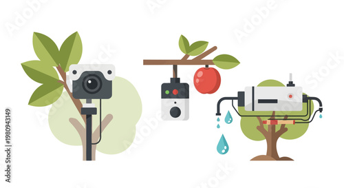 Smart Watering System for Trees.