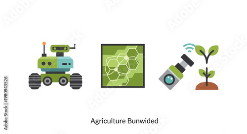 Agricultural Technology Farming Equipment Robot.
