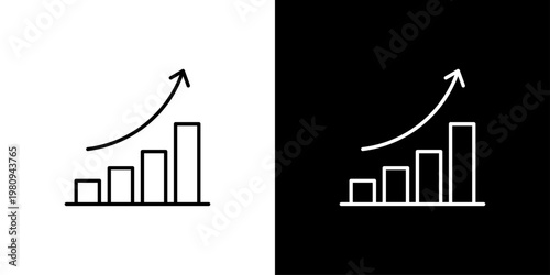 Graph Icon Sheet Black And White