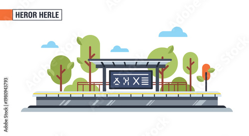 Bus Stop Shelter Structure Design.