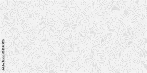 Topographic Terrain Contour Line Texture Design with Smooth Organic Flow
Geographic Elevation Abstract Background with Minimal Clean Style