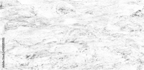 Halftone background pattern. Grain texture polka dots on white background. Dot art speck distressed grunge texture banner
