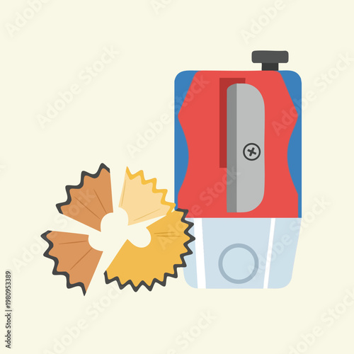 Modern Coffee Grinder with Freshly Ground Coffee Beans on a Light Background