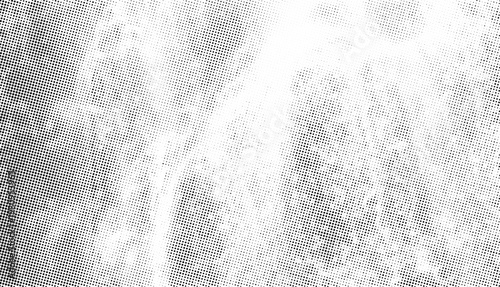 Halftone background pattern. Grain texture polka dots on white background. Halftone noise gradient dot art speck distressed banner