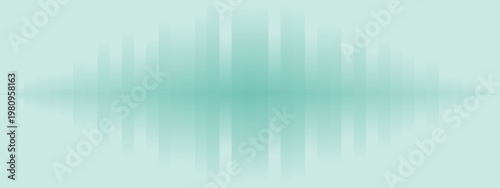 Abstract Teal Sound Wave Visualization for Podcasting and Digital Audio Frequency Background