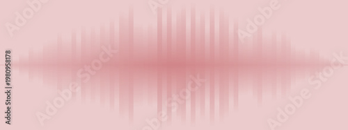 Pink Sound Wave Visualization for ASMR and Sleep Meditation Apps