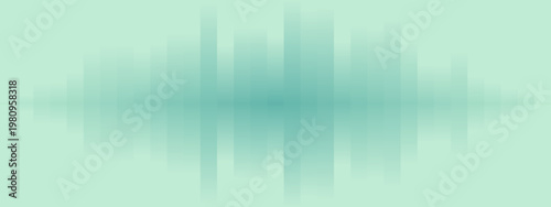 Minimalist teal audio frequency bars for mindfulness and relaxation soundscapes