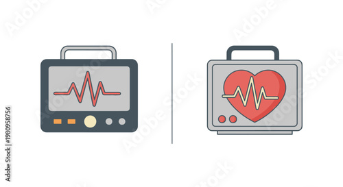 Operation Theater Line art simple minimal abstract vector