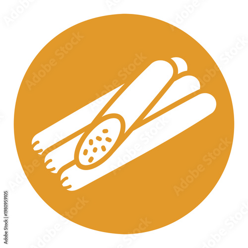 Hunting Sausages Glyph Vector Icon