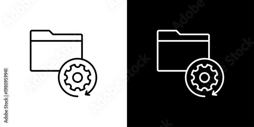 Update Icon Sheet Black And White