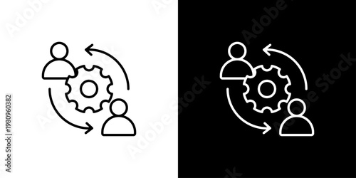 Transfer Icon Sheet Black And White